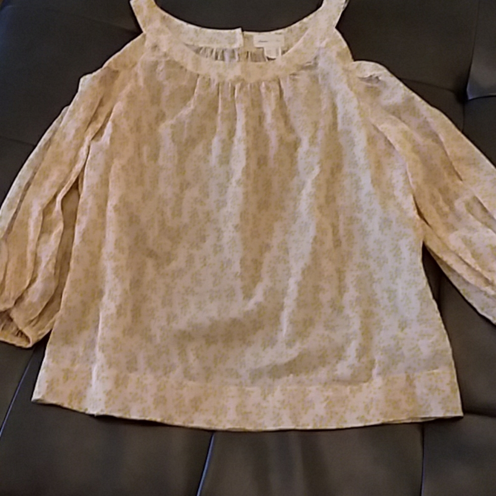 Anthroplogie Meadow Rue blouse, Sz 2, EUC